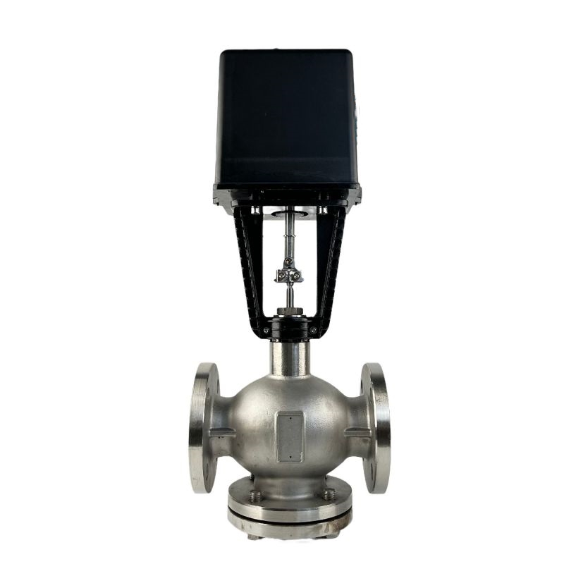 Electric Steam & Water Control Valve